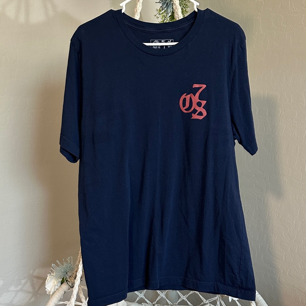 Navy Blue Graphic T-Shirt